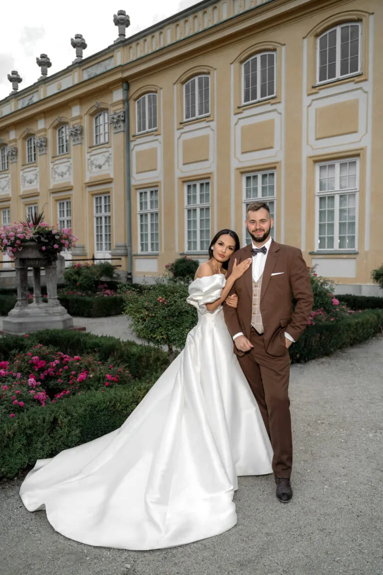 Elegancka sesja poślubna